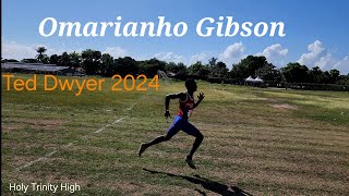 Omarianho Gibson  Class 3 Boys 400m  Ted Dwyer 2024 [upl. by Rahm]