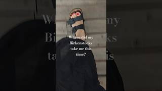 Good shoes take you good places birkenstock [upl. by Wyne666]