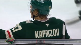 Kaprizov buries power play goal [upl. by Feune]