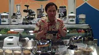 Making Nut Butter Ground Coffee Date Candy and Banana Fruit Sorbet in the Omega 8006 Juicer [upl. by Ahcsat]