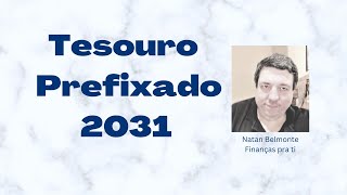 Marcação a Mercado no Prefixado 2031  evite esse erro [upl. by Clyte]