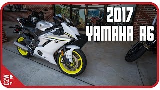 2017 Yamaha R6  First Ride [upl. by Aid416]