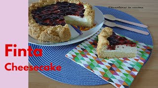 Finta cheesecake  Divertirsi in cucina [upl. by Rivera]