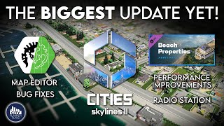 Everything new in the BIGGEST update to Cities Skylines 2 yet [upl. by Glassco]