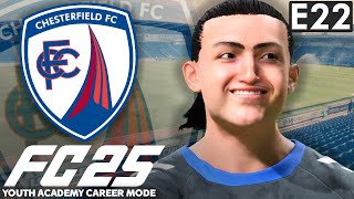 SURPRISE STRIKER SOROMON BRINGS BIG WINS  FC 25 YOUTH ACADEMY CAREER MODE EP22  CHESTERFIELD [upl. by Tecla]