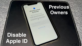 how to remove icloud lock without previous owner 100 success disable apple id iphone [upl. by Zechariah]