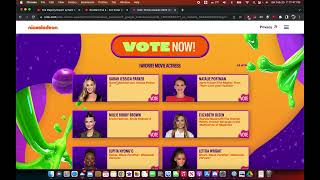 A 21YearOld Votes for Kids Choice Awards 2023 [upl. by Athallia459]