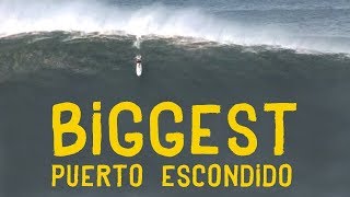 REAL SURF STORIES presents BIGGEST PUERTO ESCONDIDO WAVES EVER SURFED [upl. by Nohtanoj480]