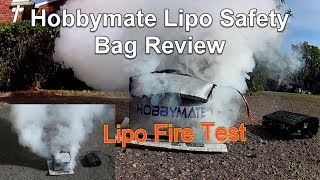 Hobbymate Lipo Safety Bag Review and Test [upl. by Camden]