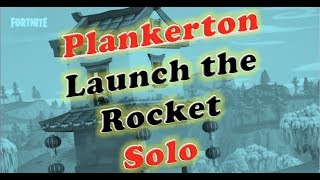 Fortnite Plankerton Launch the Rocket [upl. by Assili]