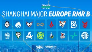 Day 2  BO3  PW Shanghai Major 2024 Europe RMR B  КРNВОЙ ЭФИР [upl. by Renrag]