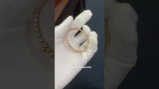 Custom Made Van Cleef Arpels Pearl Bracelet 18K Real Gold For Men And Women [upl. by Kere]