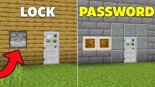 The Ultimate Guide to 3 Simple Security Redstone Builds in Minecraft Bedrock [upl. by Aissak572]