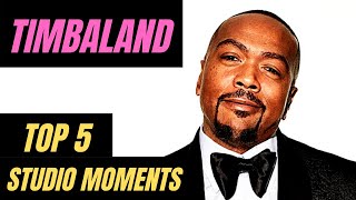 Timbaland TOP 5 Studio Moments [upl. by Yeldoow329]