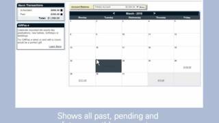 Online Bill Pay  Payment Calendar [upl. by Docilla]