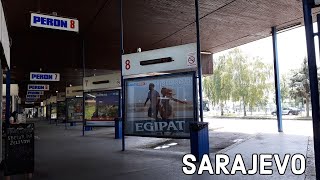 Sarajevo  Autobuska Stanica  Main Bus Station [upl. by Tunk205]