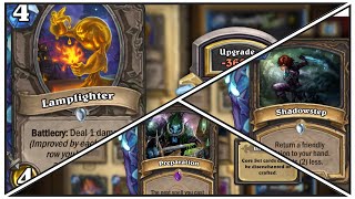 Hearthstone  Lamplighter Rogue Deck [upl. by Xet]