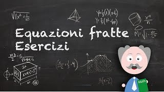 Equazioni fratte letterali Esercizi [upl. by Glen]