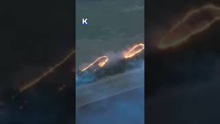 Exclusive Drone appears to drop molten thermite on Ukraines southern front [upl. by Lacey]