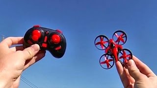 Eachine E010 Micro RC Drone Flight Test Review  Captain RC [upl. by Paviour]