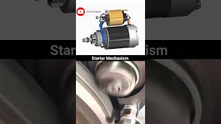 Electronic Starter Mechanism 📌 starter mechanism automobile [upl. by Lynett]