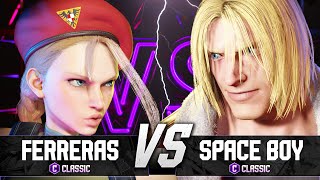 SF6 Ferreras Cammy vs SpaceBoy Terry Street Fighter 6 [upl. by Leeda850]