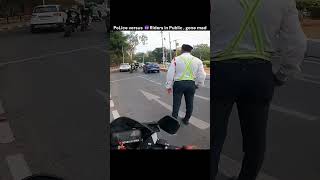 Police versus Superbikes😈 Rider police versus loud superbike rider RajaDc77 ka 100000 Chalan [upl. by Morgen553]