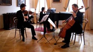 Concert performed in Lobkowicz Palace in Prague Czech [upl. by Notned]