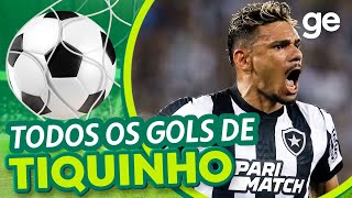 TODOS OS GOLS DE TIQUINHO SOARES NO BRASILEIRÃO  LISTAS  geglobo [upl. by Eenej]