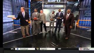 SNICKERS Satisfies The ESPN Sunday NFL Countdown Crew [upl. by Huai]