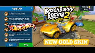 New Gold Skin For Twin Mill lll Hot Wheels Car Beach Buggy Racing 2 [upl. by Maffa717]