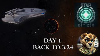 Star Citizen  Day 1  Mercenary Mission Failure  Welcome Back [upl. by Ellersick]