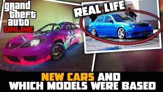 GTA Online December Update  New Cars and Which Models Were Based [upl. by Mya]