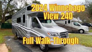 Come Take a Look At This 2024 Winnebago View 24D [upl. by Attenod]