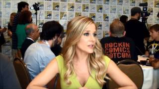 Defiance SDCC2013 QampA with Julie Benz [upl. by Ttennej863]