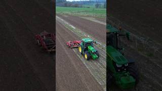 John Deere talerzowanie po kukurydzy short shorts rolnictwo agriculture farminglandwirtschaft [upl. by Neeoma]