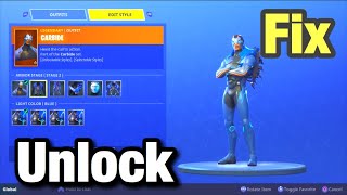 How to fix Carbide omega light colors locked Tutorial Fortnite [upl. by Hugh560]