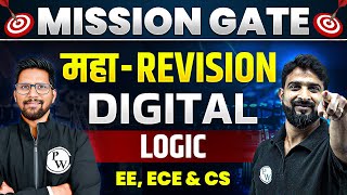 Digital Logic One Shot  MAHA REVISION  EE ECE amp CS  GATE 2024 Preparation [upl. by Pasadis783]