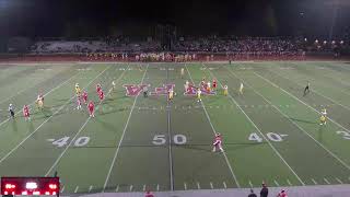 Norwich Free Academy vs Hamden High School Mens Varsity Football [upl. by Ennelram]