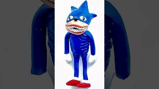 EWW🤢 Whats happened to Sonic plasticine clay art diy meme sonic clayart shinsonic roblox [upl. by Aicala]