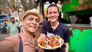 Mark Wiens Tries Gobi Manchurian amp More Bengaluru Street Food Tour  Pt 2 [upl. by Kamaria]