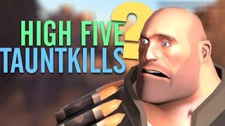 TF2  High Five Tauntkillin exploit [upl. by Iliak]