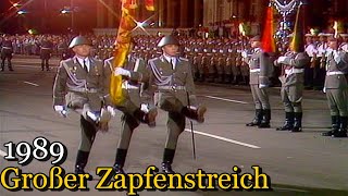 1989 East German Military quotGroßer Zapfenstreichquot Ceremony [upl. by Edgard276]