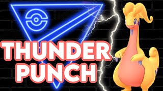 NEW Community Day THUNDER PUNCH GOODRA gives Great Coverage in the Great League  PoGo PvP [upl. by Ariait]