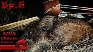 First Hog With The Long Bow  Public Land Hunting [upl. by Imray]