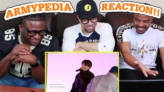 GENUINE REACTION to ARMYPEDIA  BTS BTS TALK SHOW  No More Dream Just One Day amp I Like It [upl. by Elleiram1]