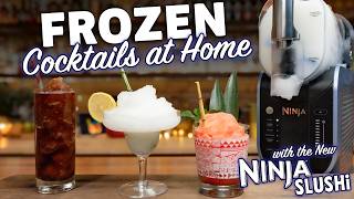 Make Frozen Slushie Cocktails at home with the Ninja Slushi [upl. by Plante348]