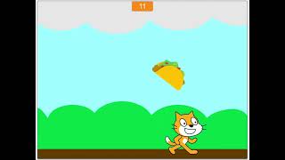 스크래치 타코 게임 점수 30점 얻기 Scratch Its Raining Tacos Game Score 30 rainingtacos scratch scratchgames [upl. by Leclair]