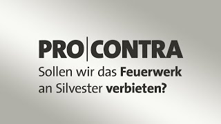 Pro und Contra Sollen wir das Feuerwerk an Silvester verbieten [upl. by Whiney]