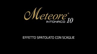 METEORE 10 INTONACO VALPAINT  SPATOLATO CON SCAGLIE  Official Video [upl. by Aleacem110]